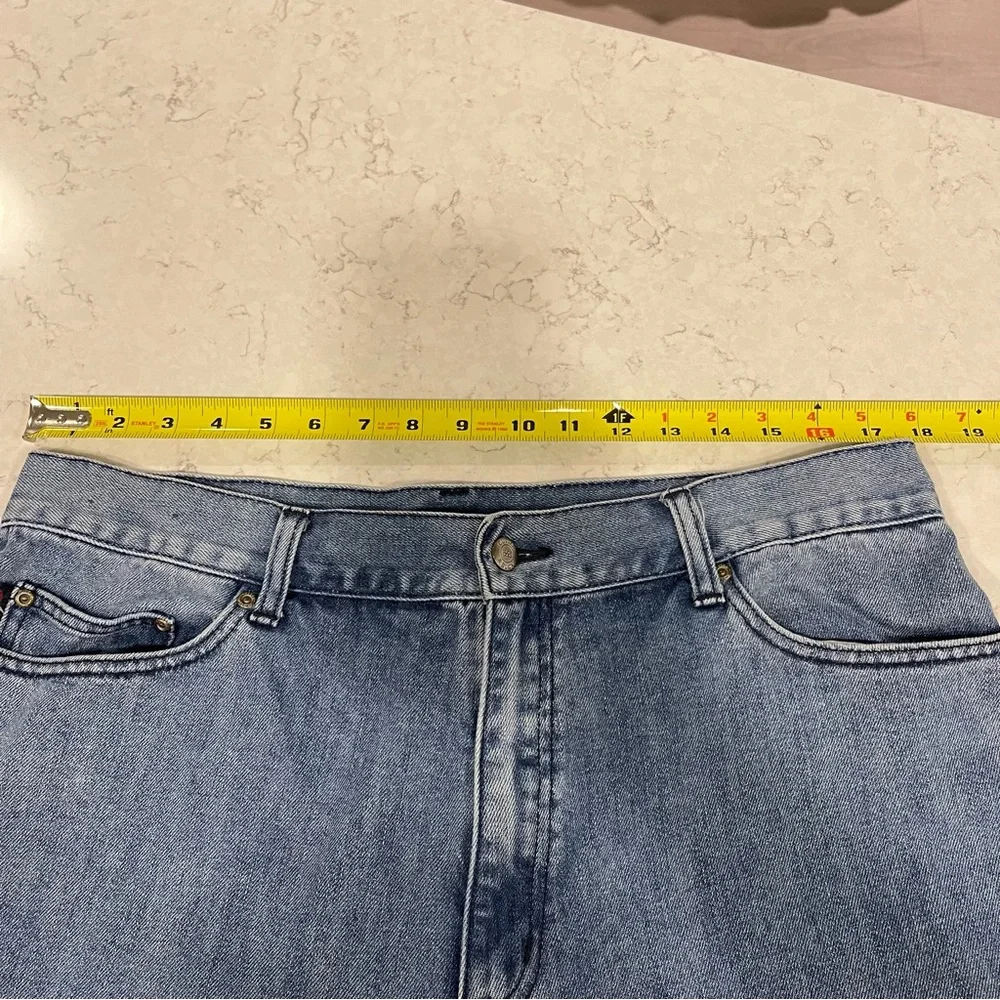 MENS CUTTER & BUCK NORMAL WASH JEANS DENIM SIZE 36 x 30 STRAIGHT LEG JEAN SUMMER - Picture 16 of 16